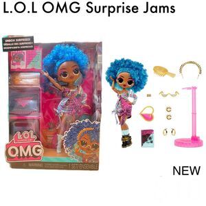 NEW LOL Surprise OMG Jams 10" Fashion Doll with Multiple Surprises toy for all
